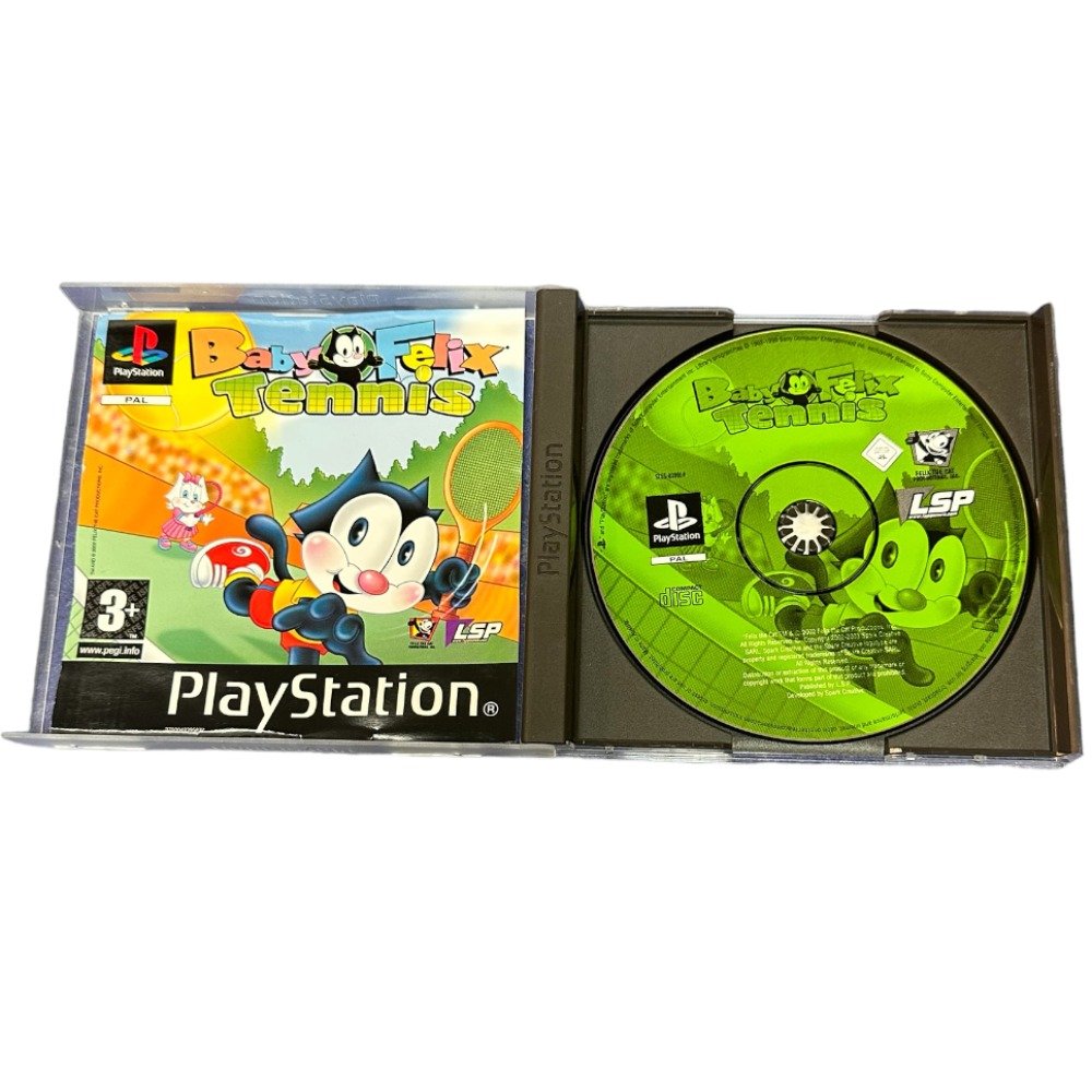 Jeu Baby Felix Tennis - PlayStation 1 PS1 - Complet (CIB) - Bon état